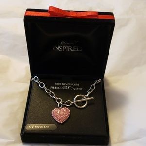 SILVER PLATED NECKLACE